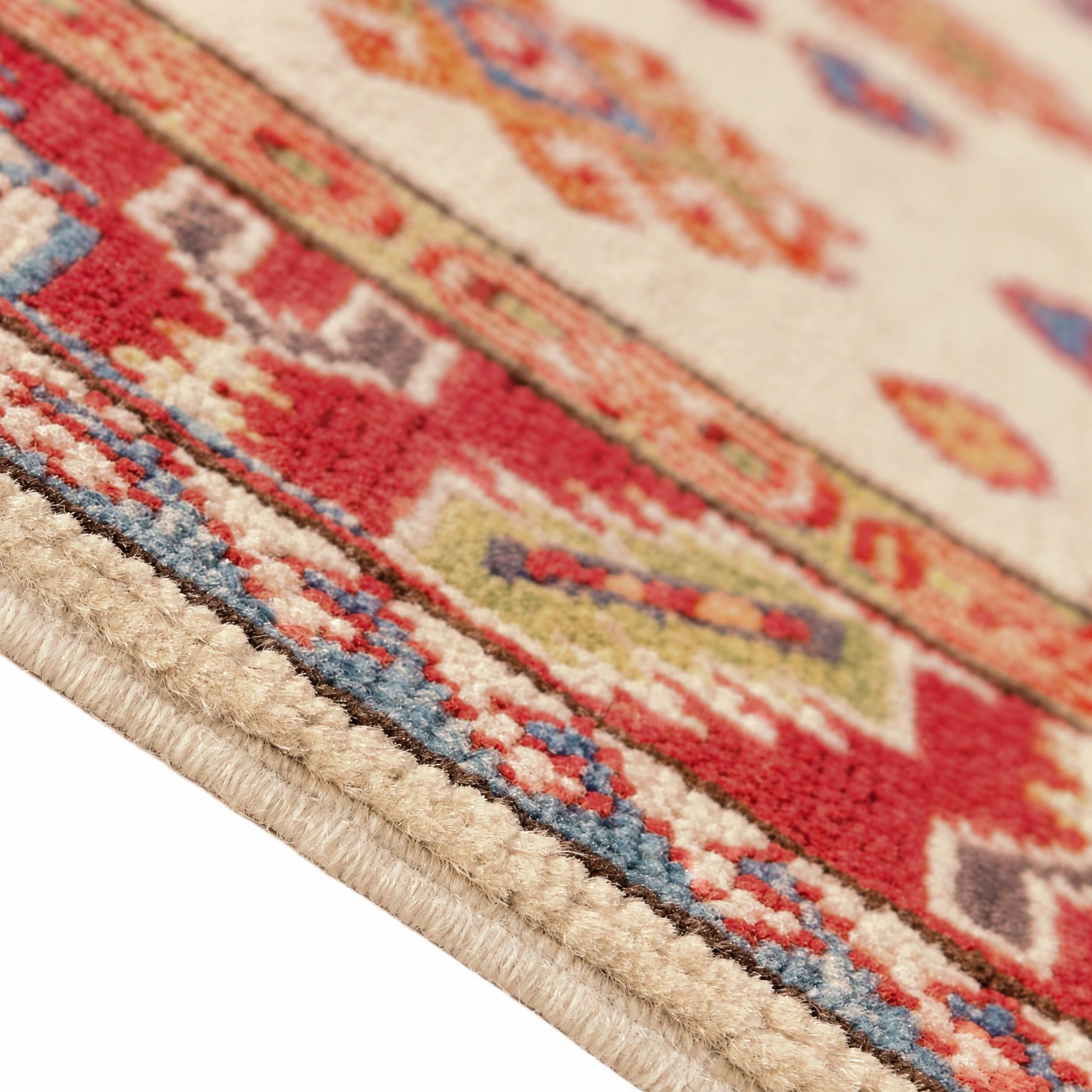 105cm x 150cm Hand Knotted Kazak Rug