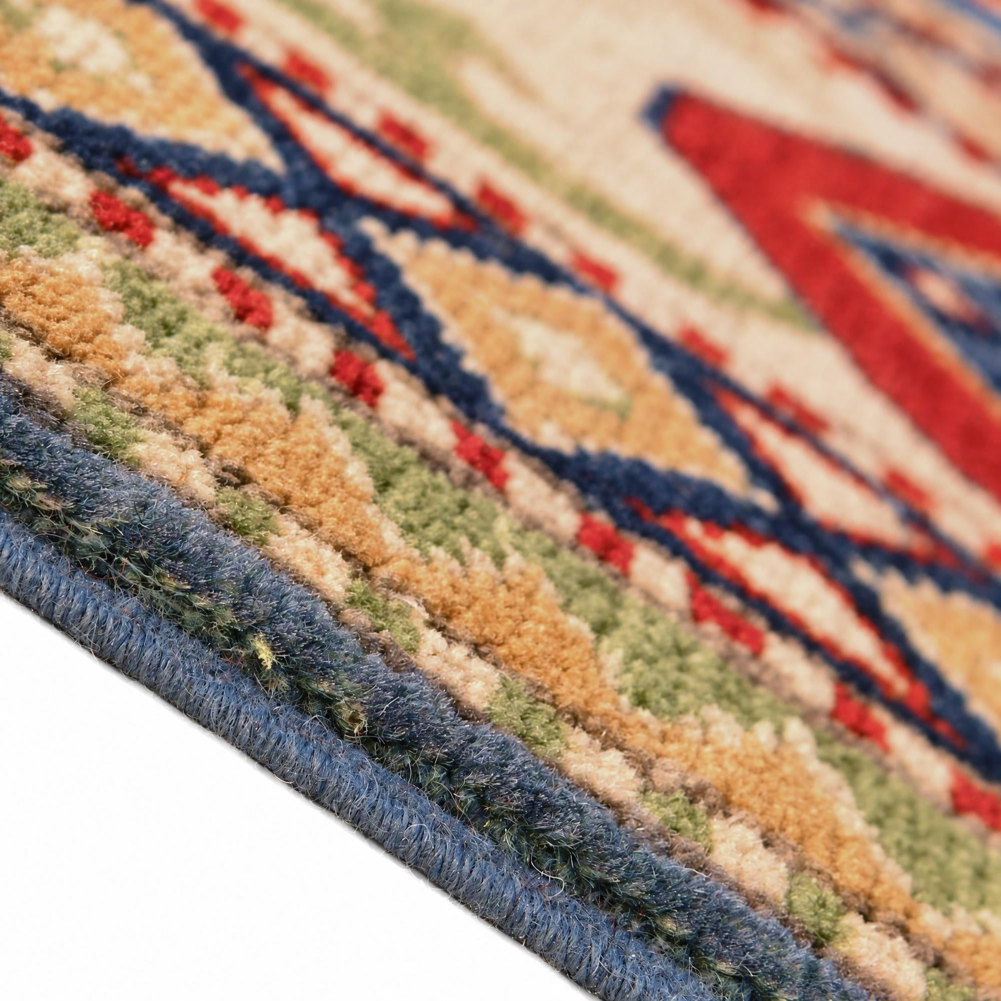 240cm x 305cm Hand Knotted Kazak Rug