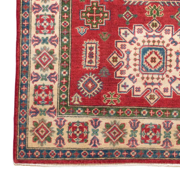 4' x 5' 11 Hand Knotted Kazak Rug