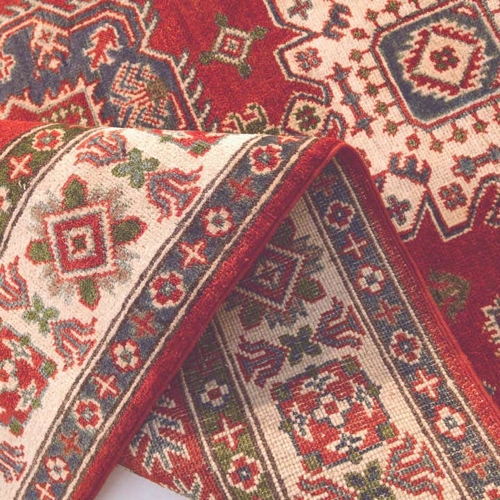 4' x 5' 11 Hand Knotted Kazak Rug