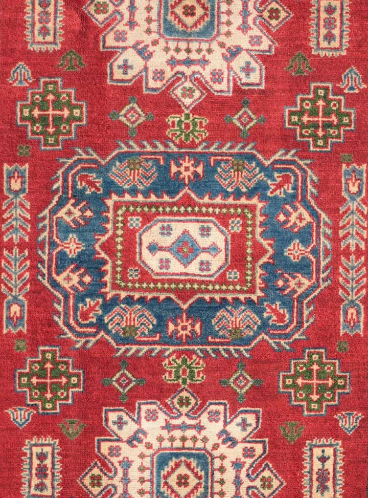 4' x 5' 11 Hand Knotted Kazak Rug