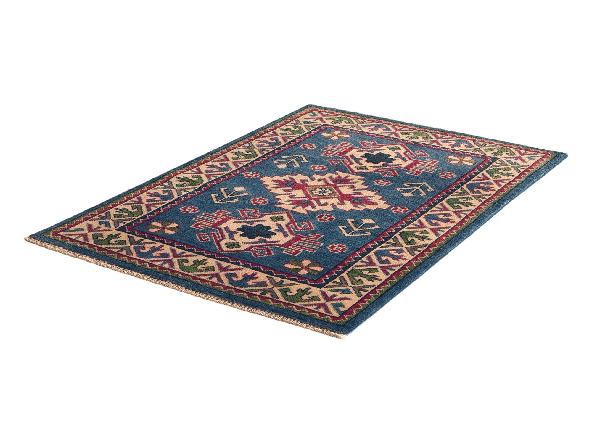Detail image 4 of 10: 2' 10 x 4' Hand Knotted Kazak Rug