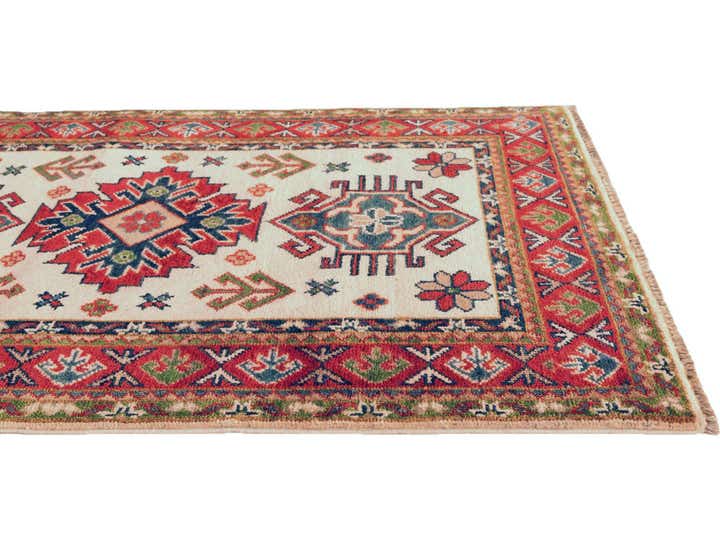 2' 7 x 3' 11 Hand Knotted Kazak Rug