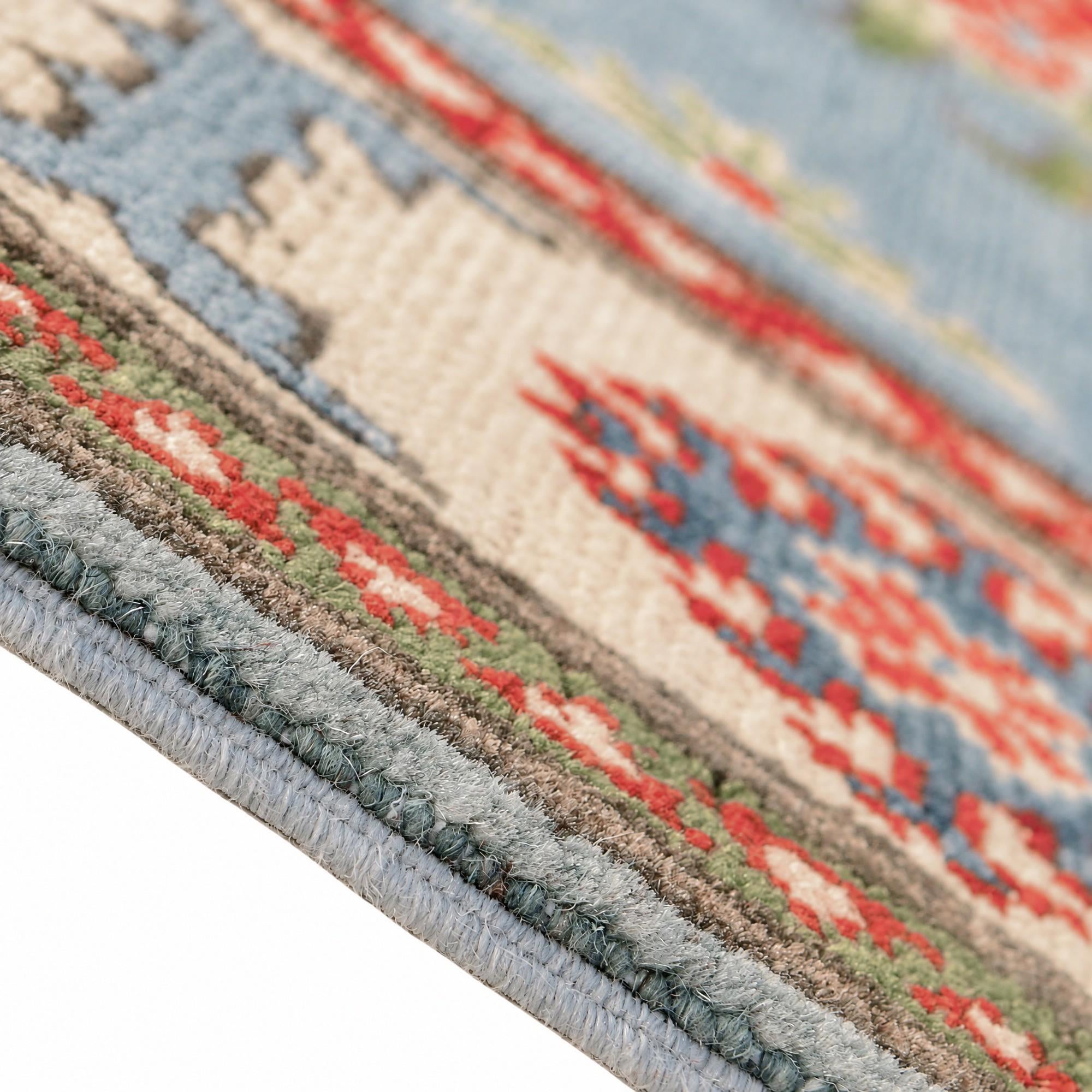 100cm x 155cm Hand Knotted Kazak Rug