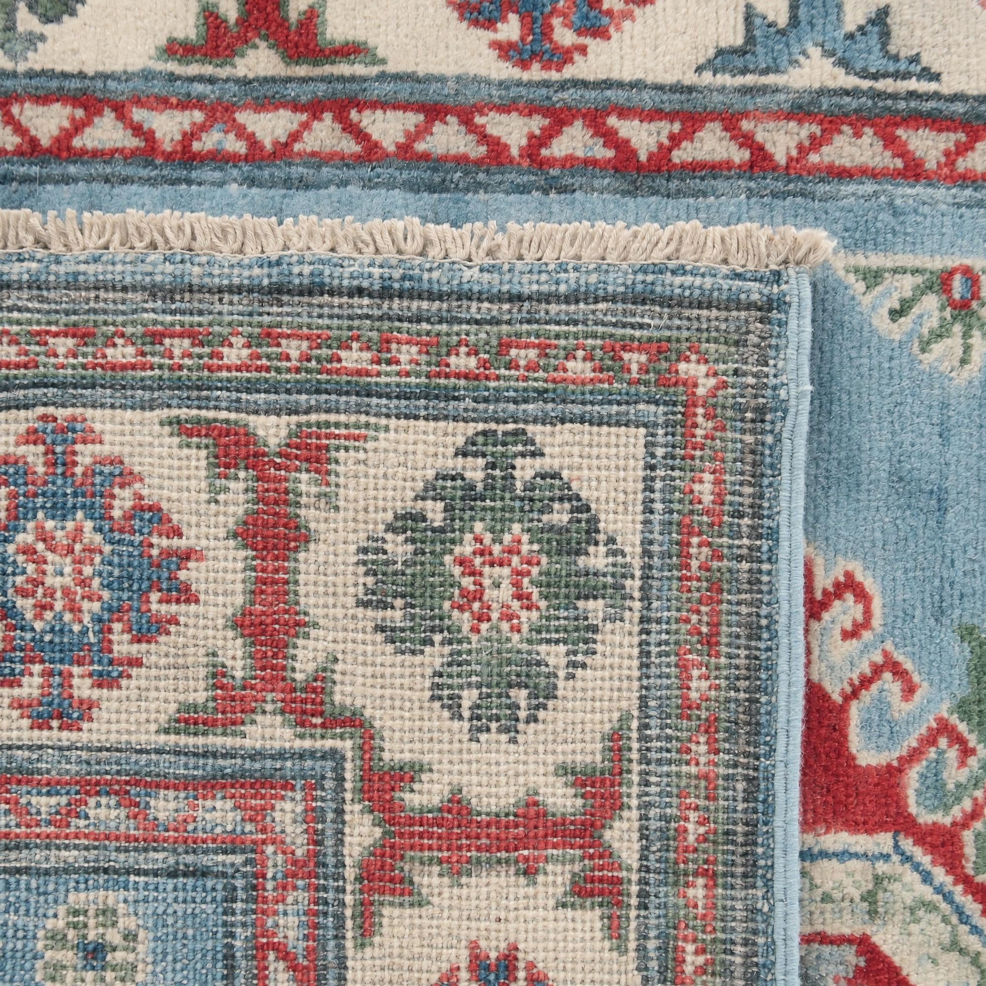 100cm x 155cm Hand Knotted Kazak Rug