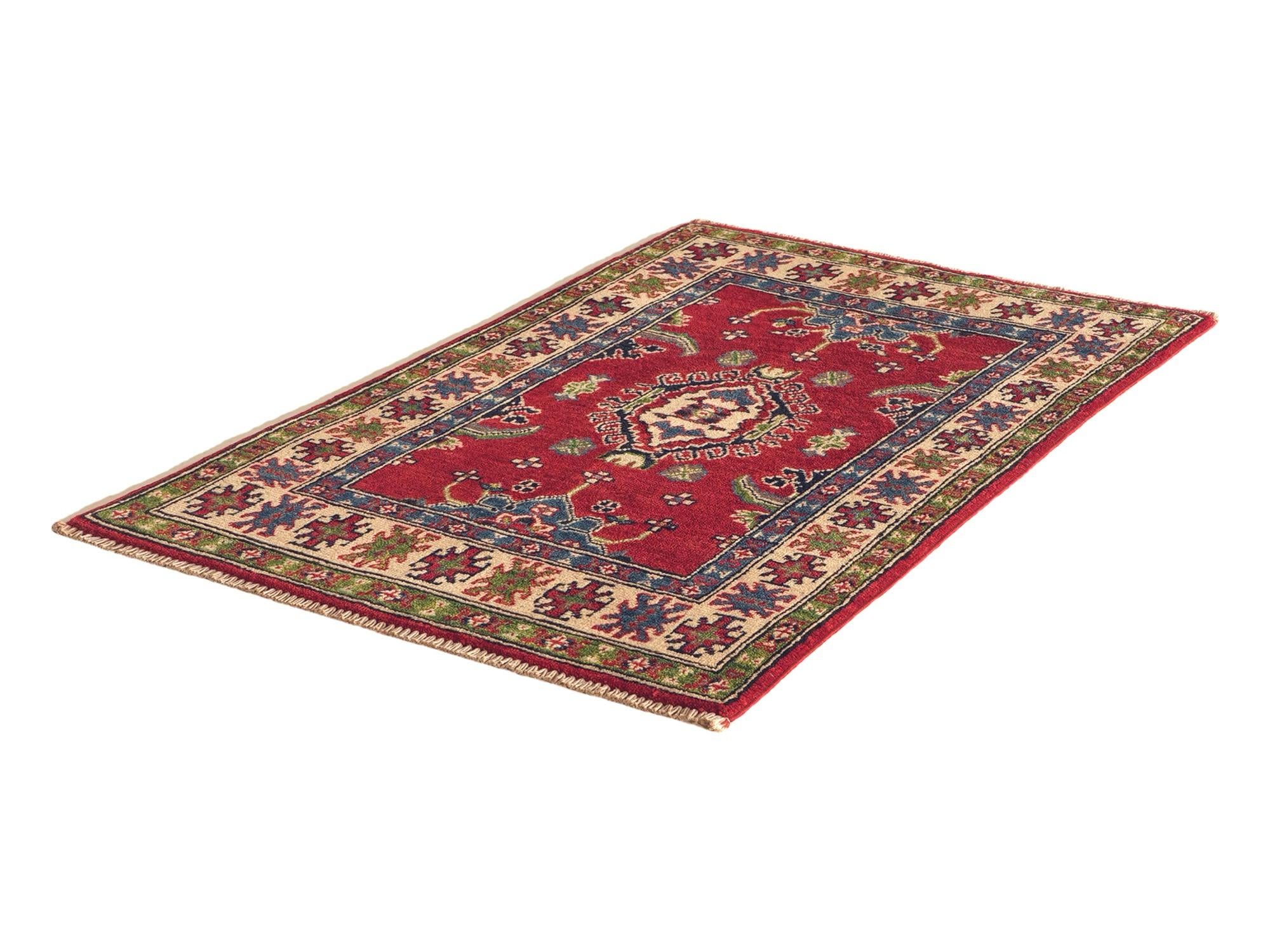 Detail image 4 of 10: 2' 6 x 4' Hand Knotted Kazak Rug