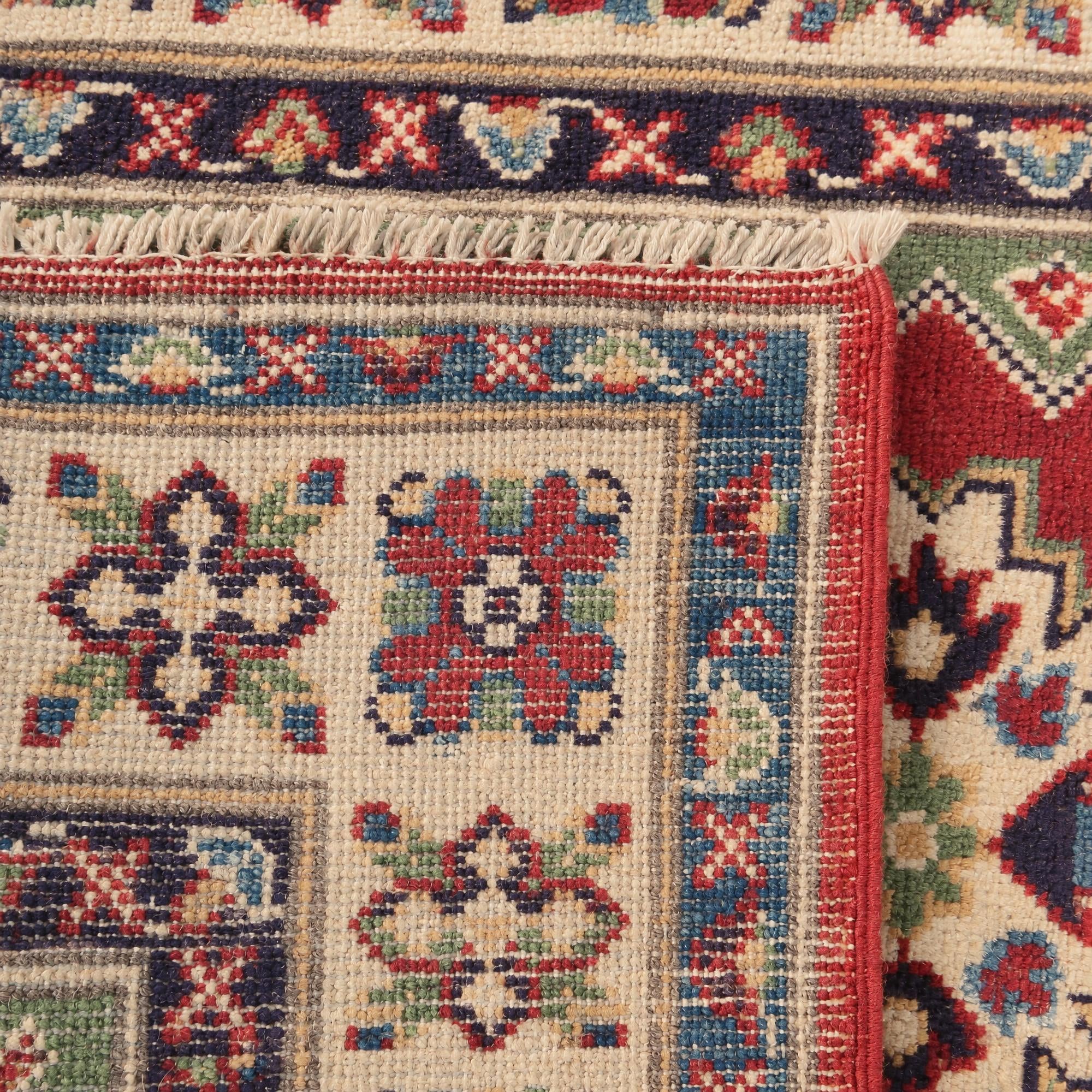 80cm x 125cm Hand Knotted Kazak Rug