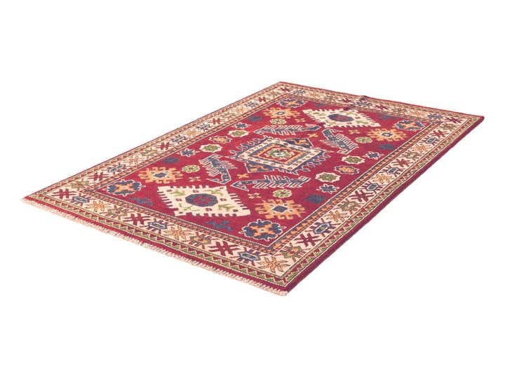 3' 3 x 4' 11 Hand Knotted Kazak Rug