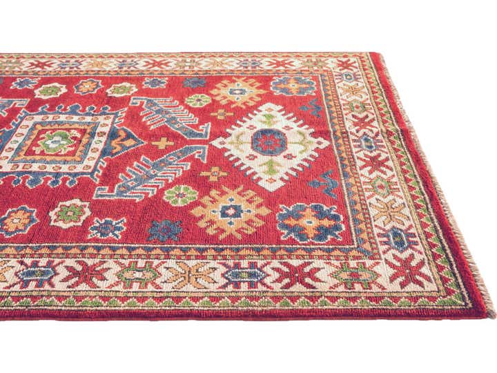3' 3 x 4' 11 Hand Knotted Kazak Rug