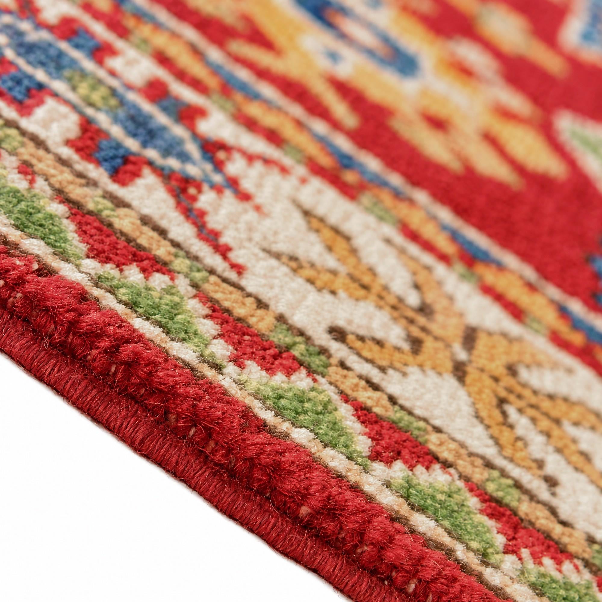 100cm x 150cm Hand Knotted Kazak Rug