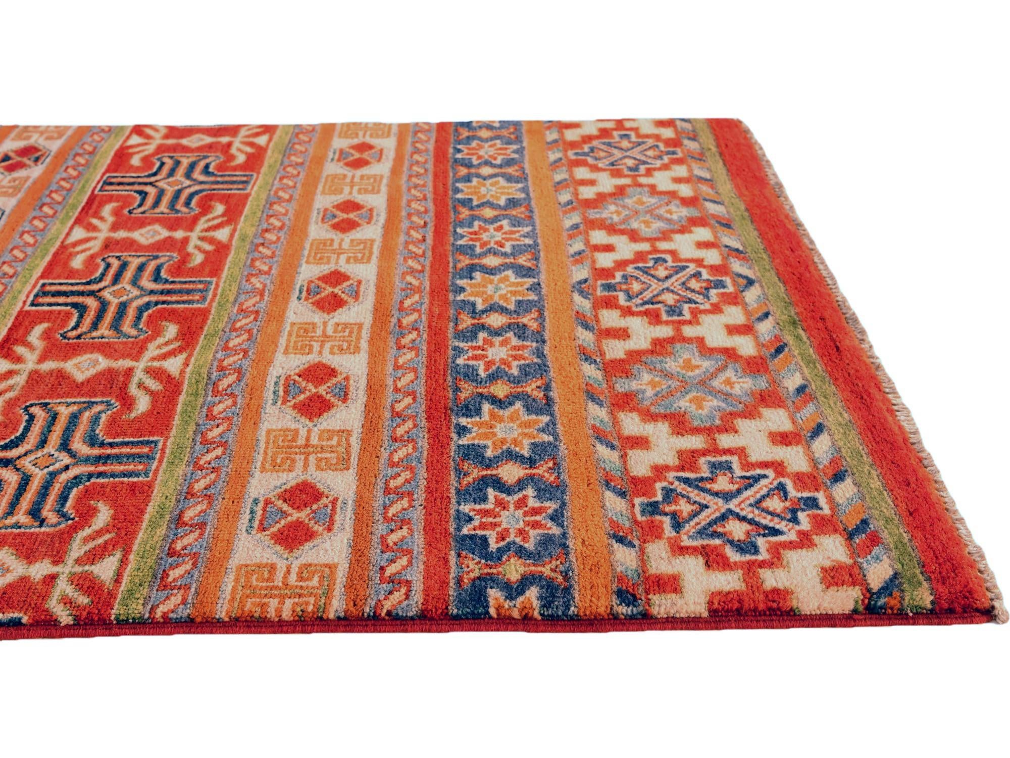 2' 7 x 3' 10 Hand Knotted Kazak Rug
