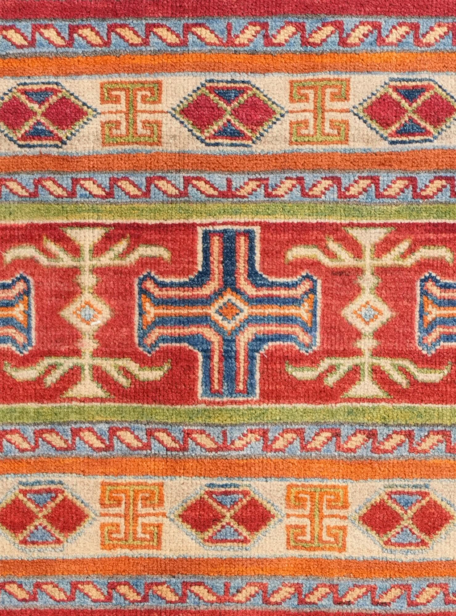 2' 7 x 3' 10 Hand Knotted Kazak Rug
