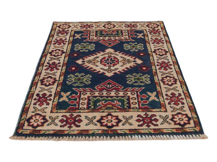 2' 2 x 3' 2 Hand Knotted Kazak Rug