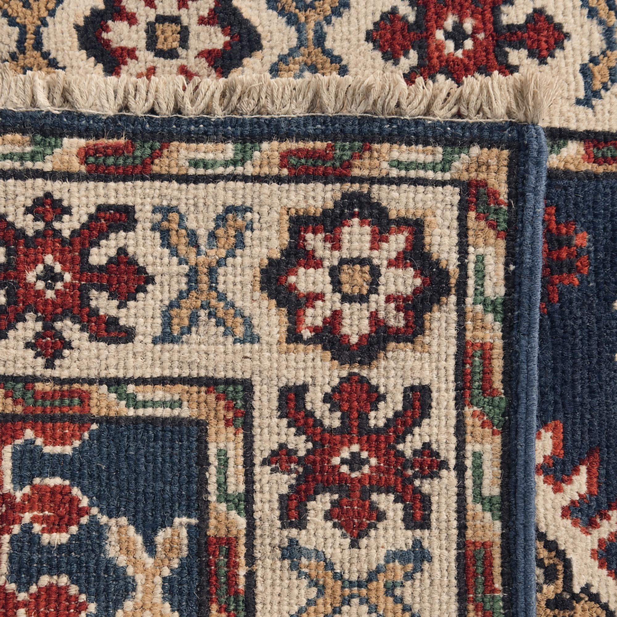 65cm x 95cm Hand Knotted Kazak Rug