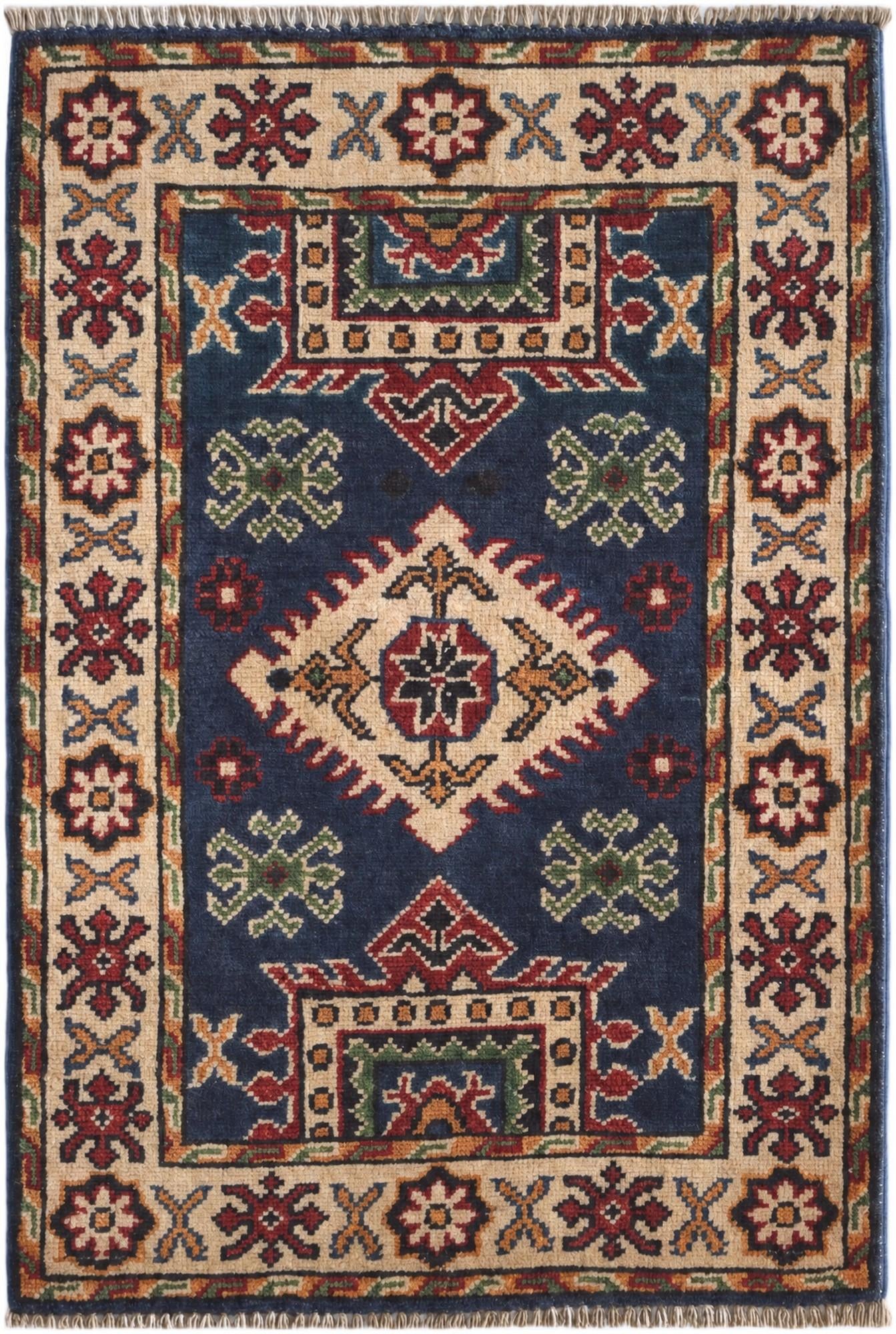 2' 2 x 3' 2 Hand Knotted Kazak Rug