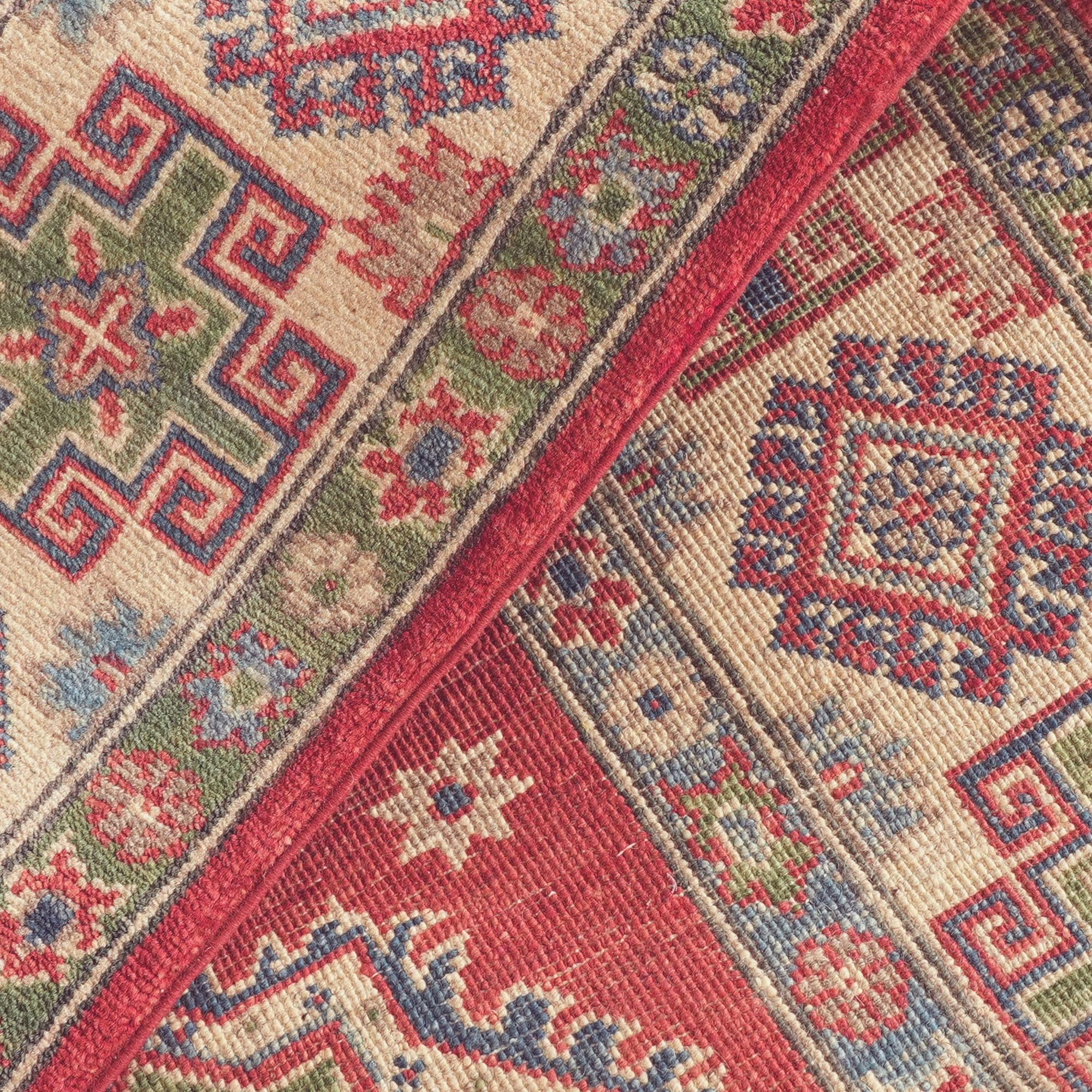 Detail image 7 of 9: 4' 11 x 7' Hand Knotted Kazak Rug