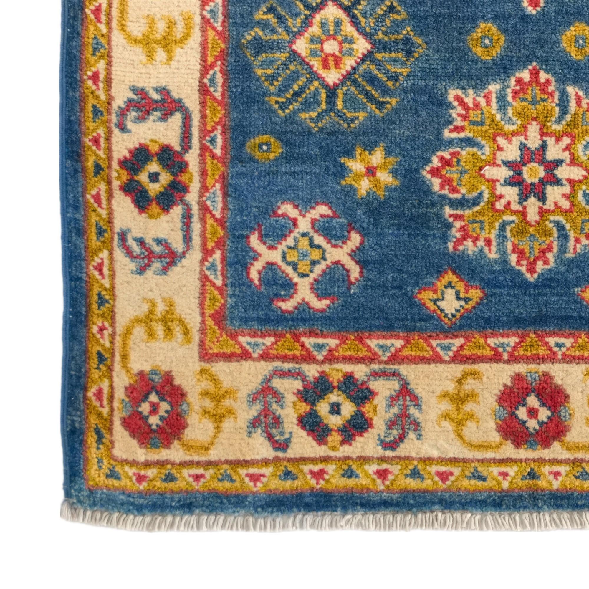 80cm x 130cm Handgeknüpft Kazak Teppich