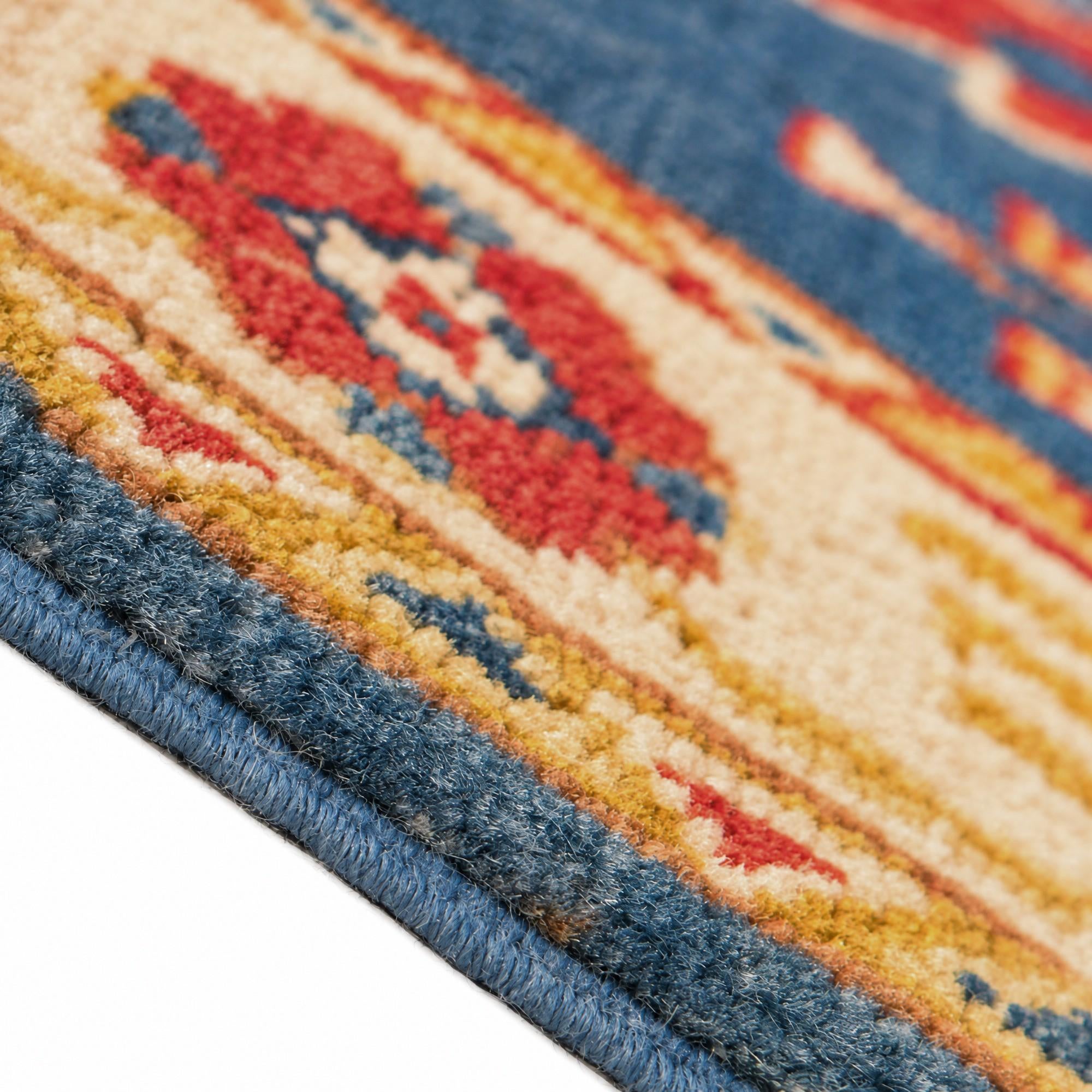 80cm x 130cm anudado a mano Kazak Alfombra