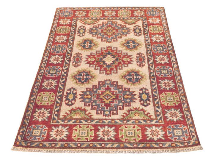 2' 7 x 4' 2 Hand Knotted Kazak Rug