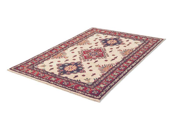 3' 3 x 4' 10 Hand Knotted Kazak Rug
