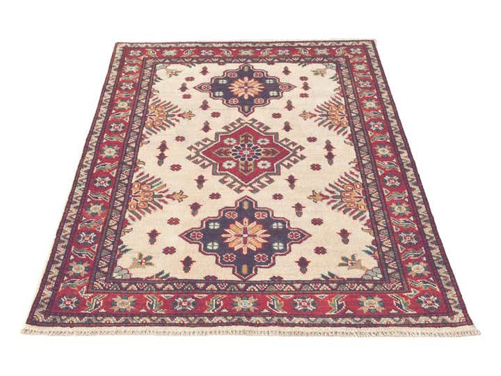 3' 3 x 4' 10 Hand Knotted Kazak Rug