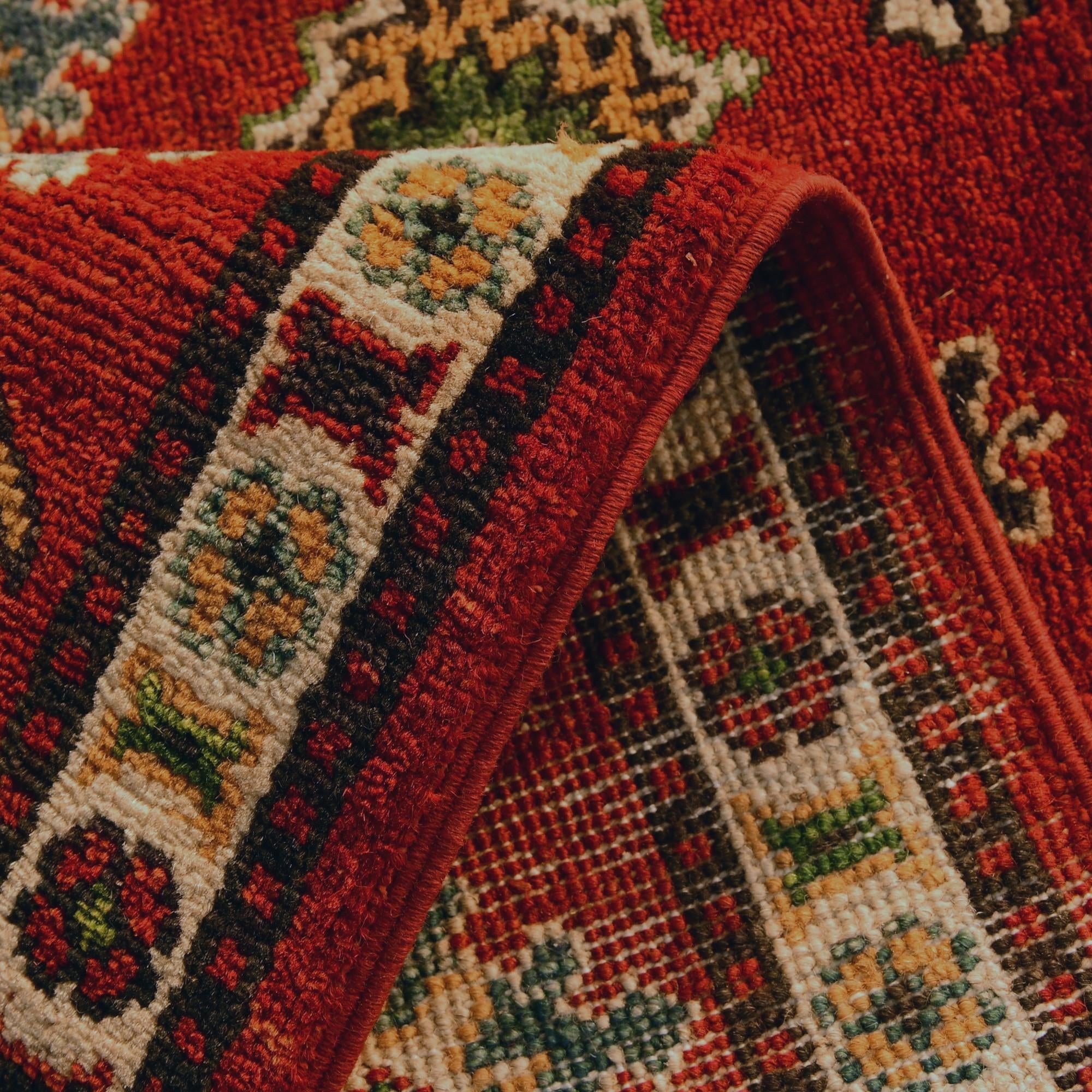 1' 11 x 2' 9 Hand Knotted Kazak Rug