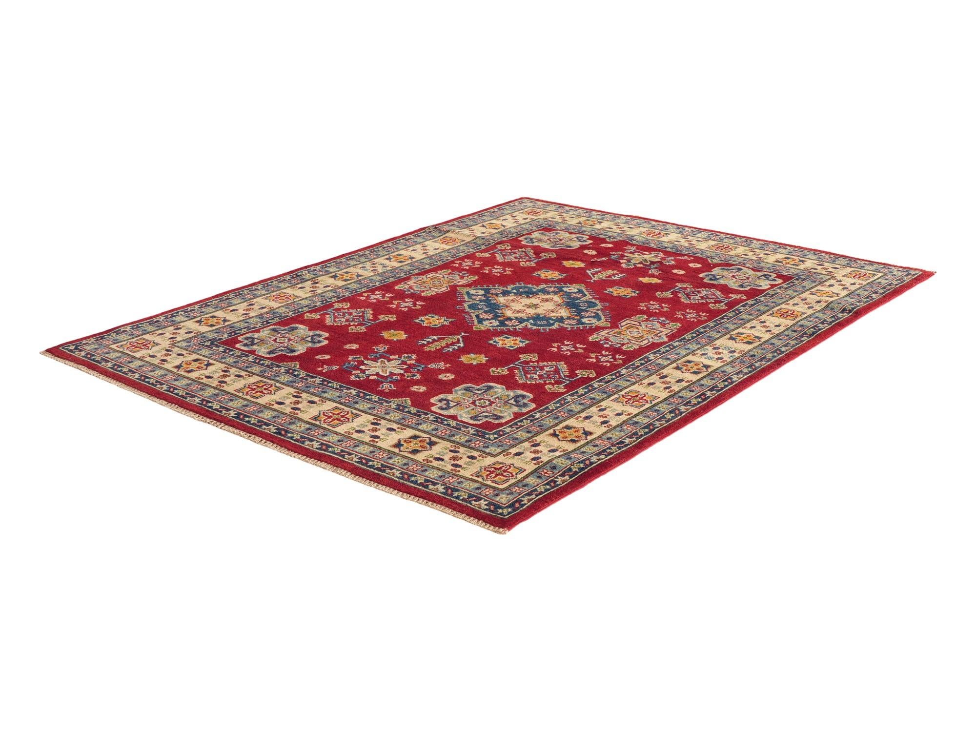 155cm x 200cm Hand Knotted Kazak Rug