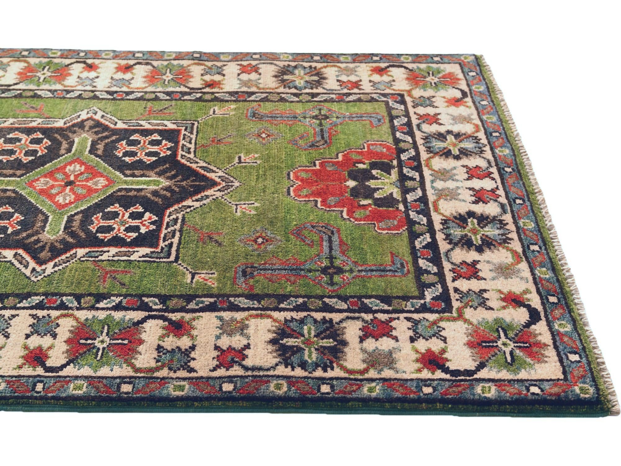 2' 9 x 4' 1 Hand Knotted Kazak Rug