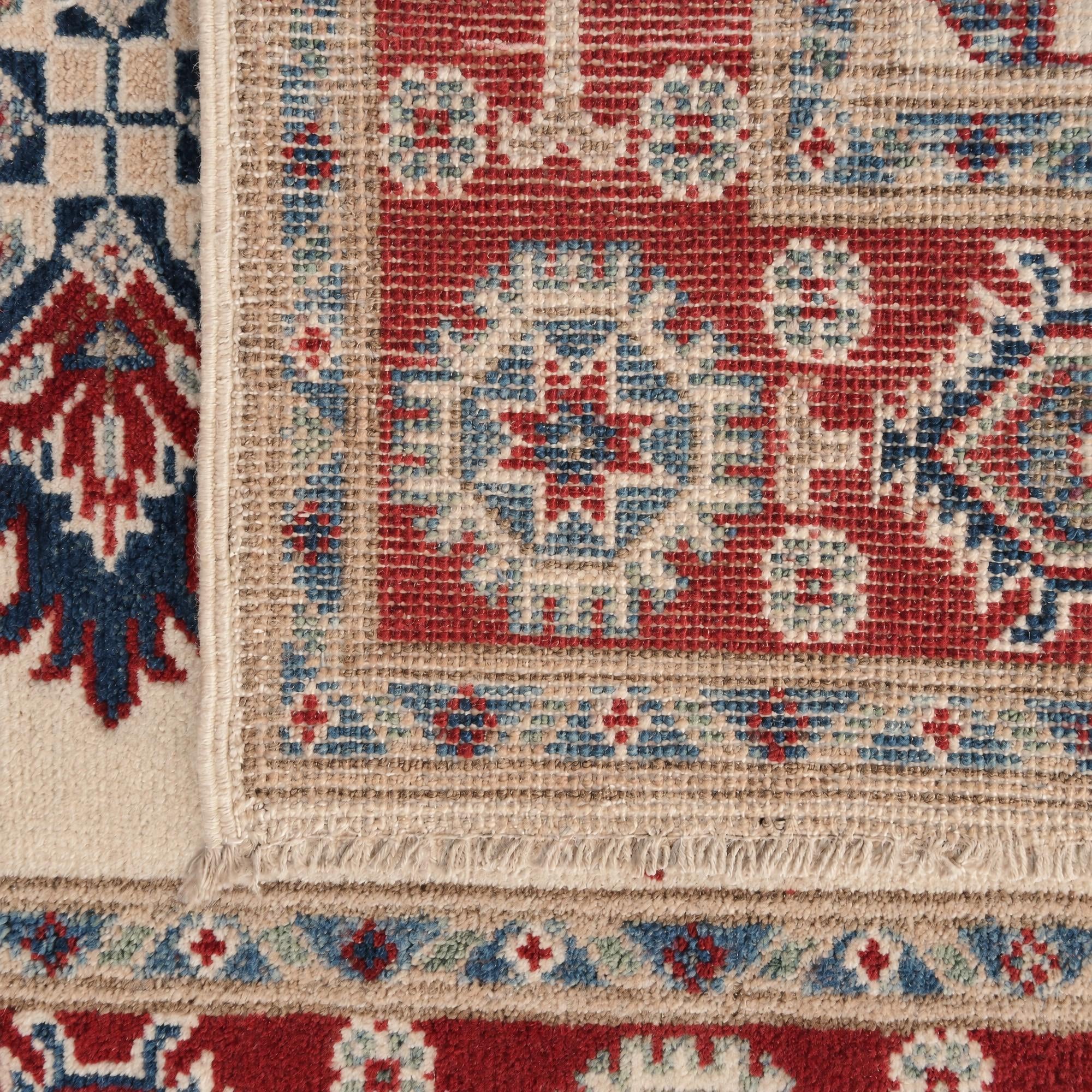 80cm x 120cm Hand Knotted Kazak Rug
