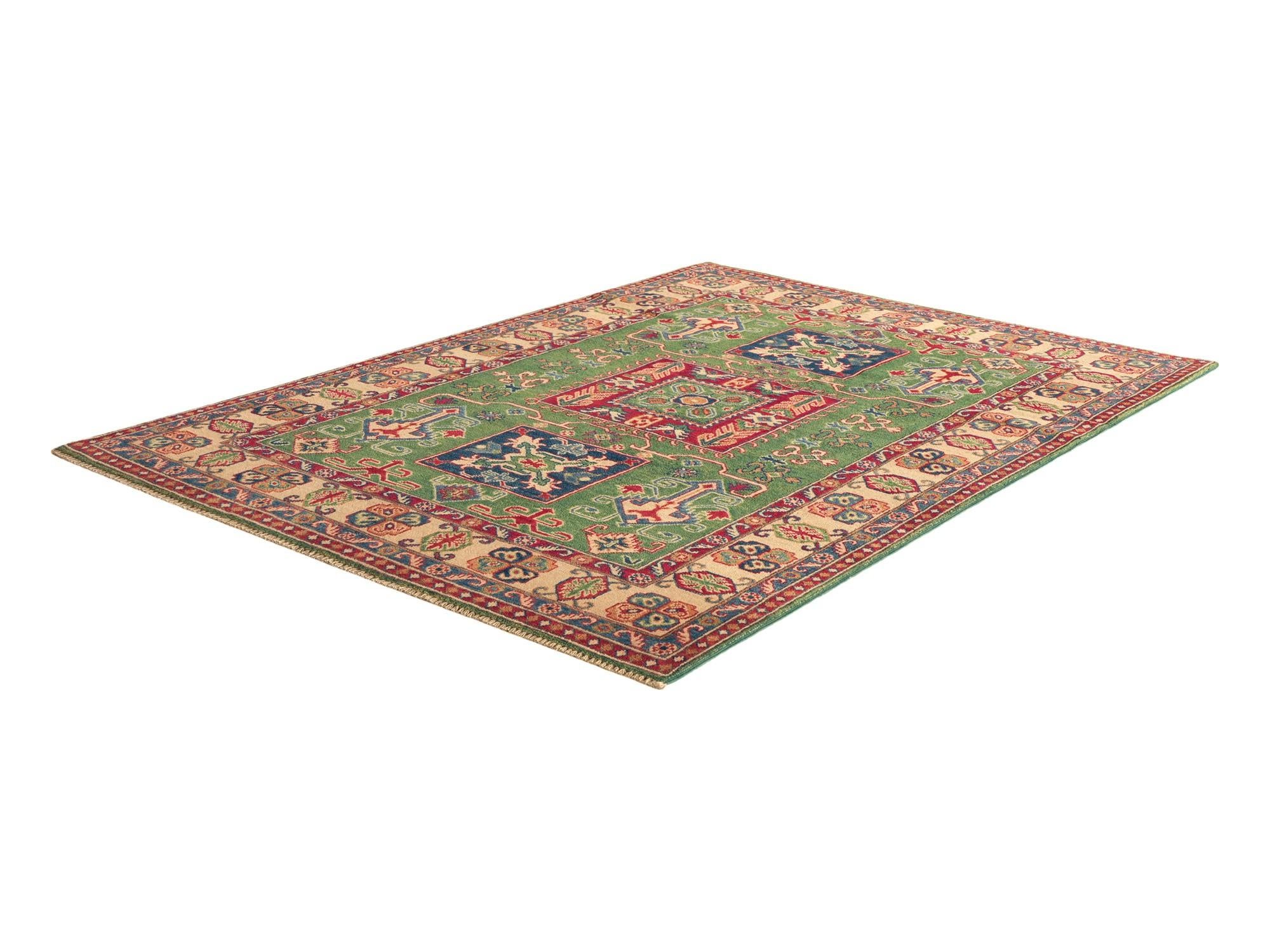 Detail image 4 of 10: 4' 11 x 6' 10 Hand Knotted Kazak Rug