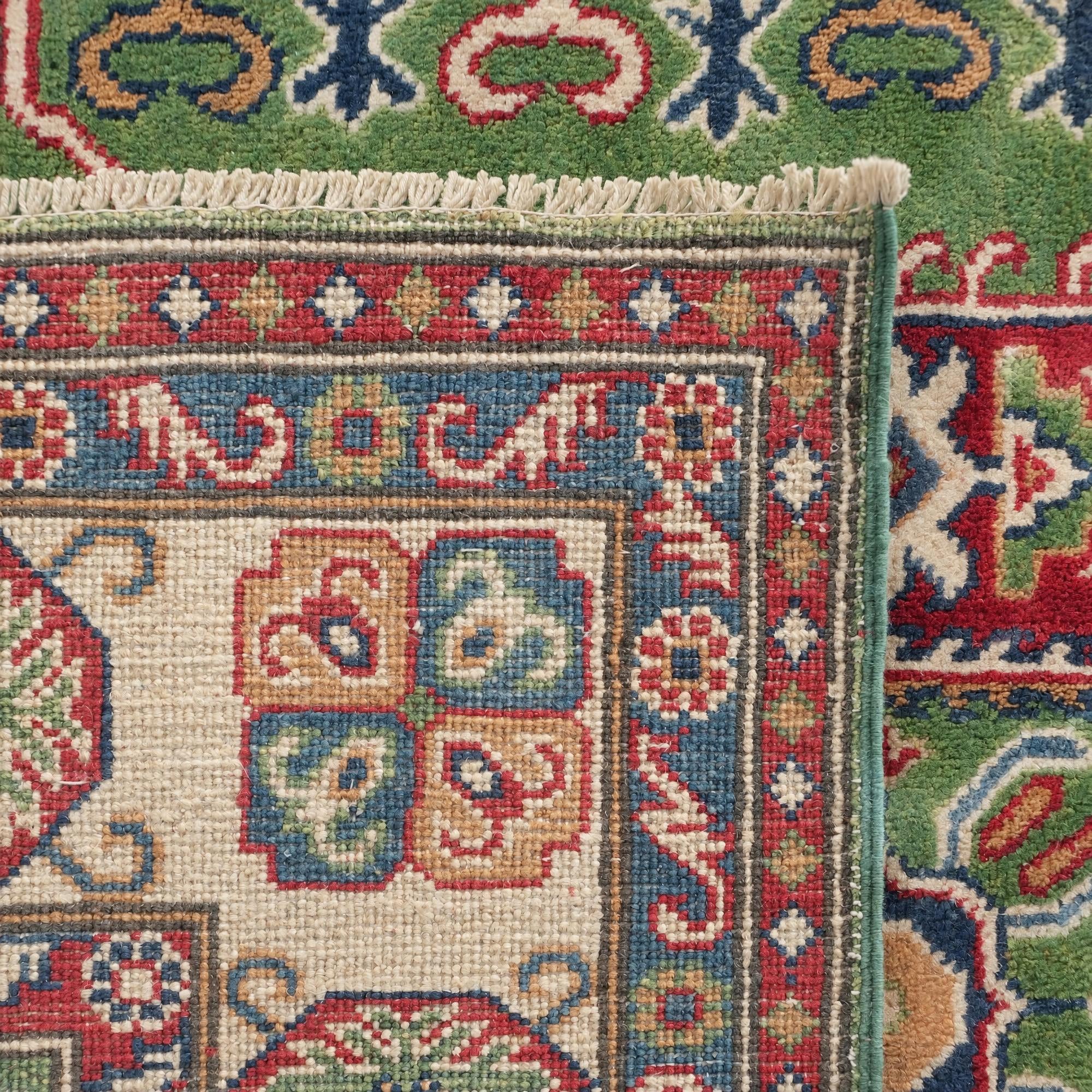 150cm x 210cm Handgeknüpft Kazak Teppich