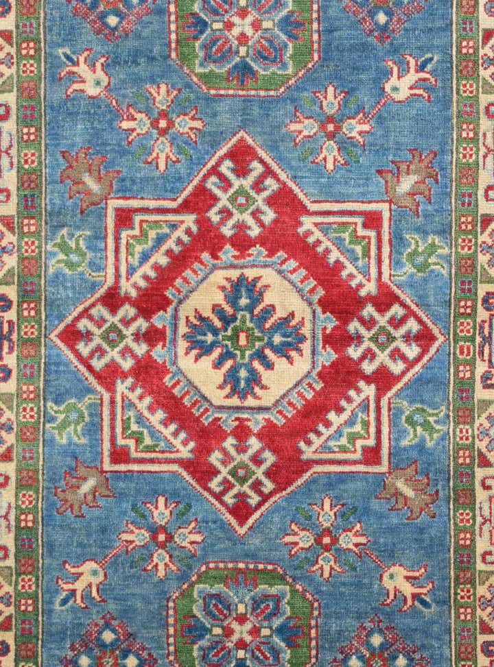 3' 4 x 5' 2 Hand Knotted Kazak Rug