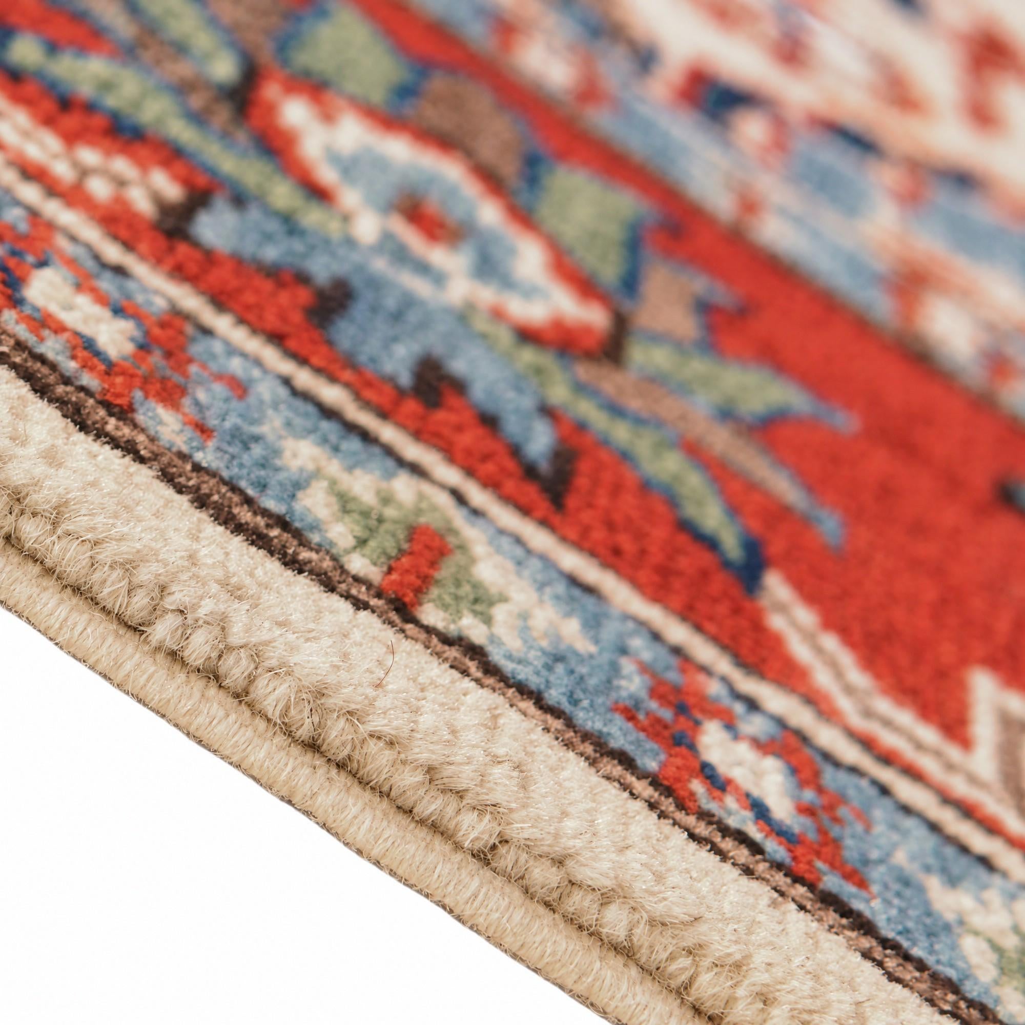 155cm x 210cm Hand Knotted Kazak Rug