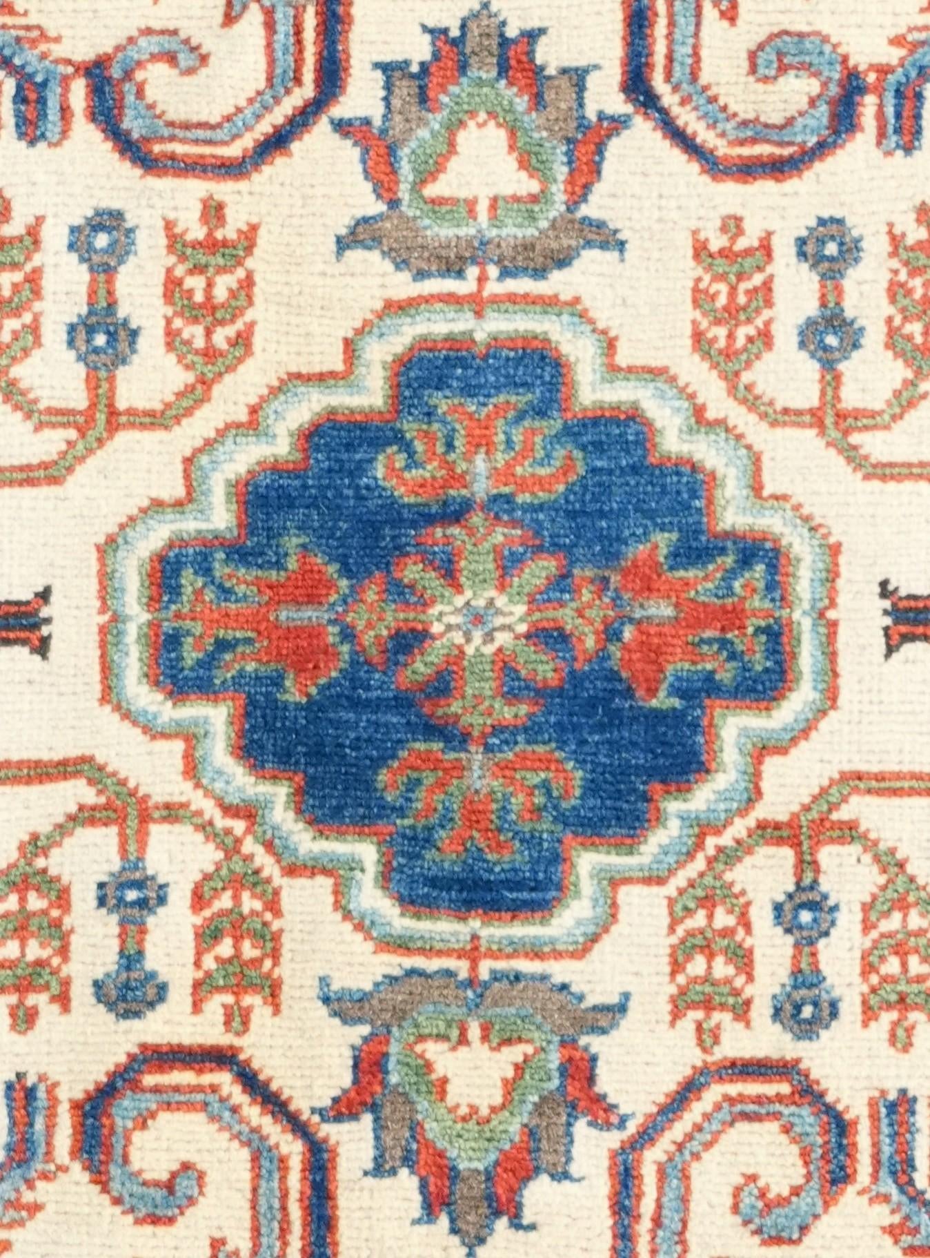 5' x 6' 11 Hand Knotted Kazak Rug