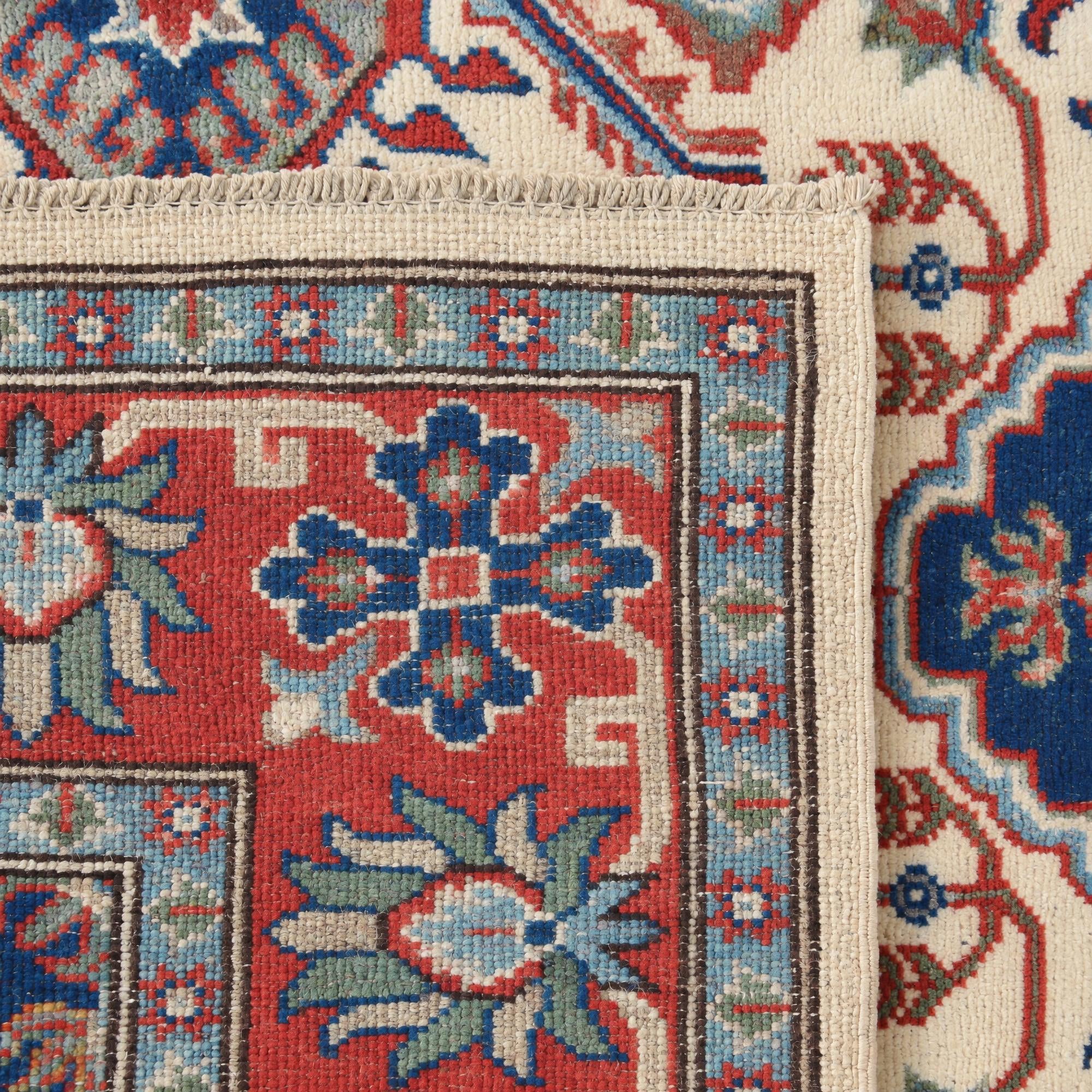 155cm x 210cm Hand Knotted Kazak Rug