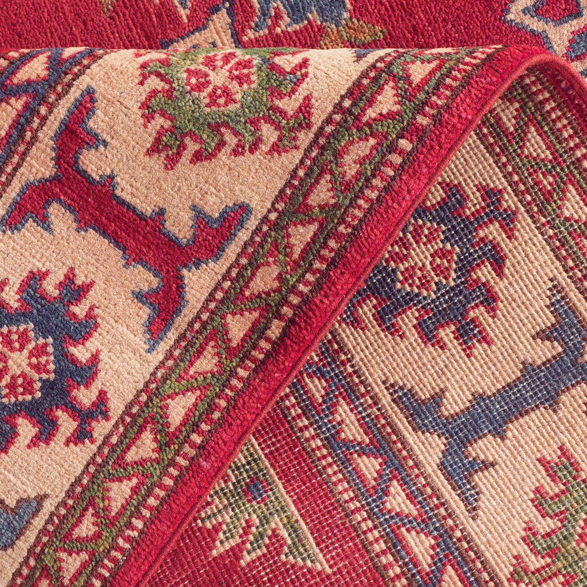 Detail image 8 of 10: 4' x 6' 2 Hand Knotted Kazak Rug