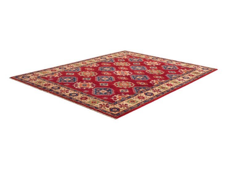 Detailansicht von 180cm x 245cm Handgeknüpft Kazak Teppich