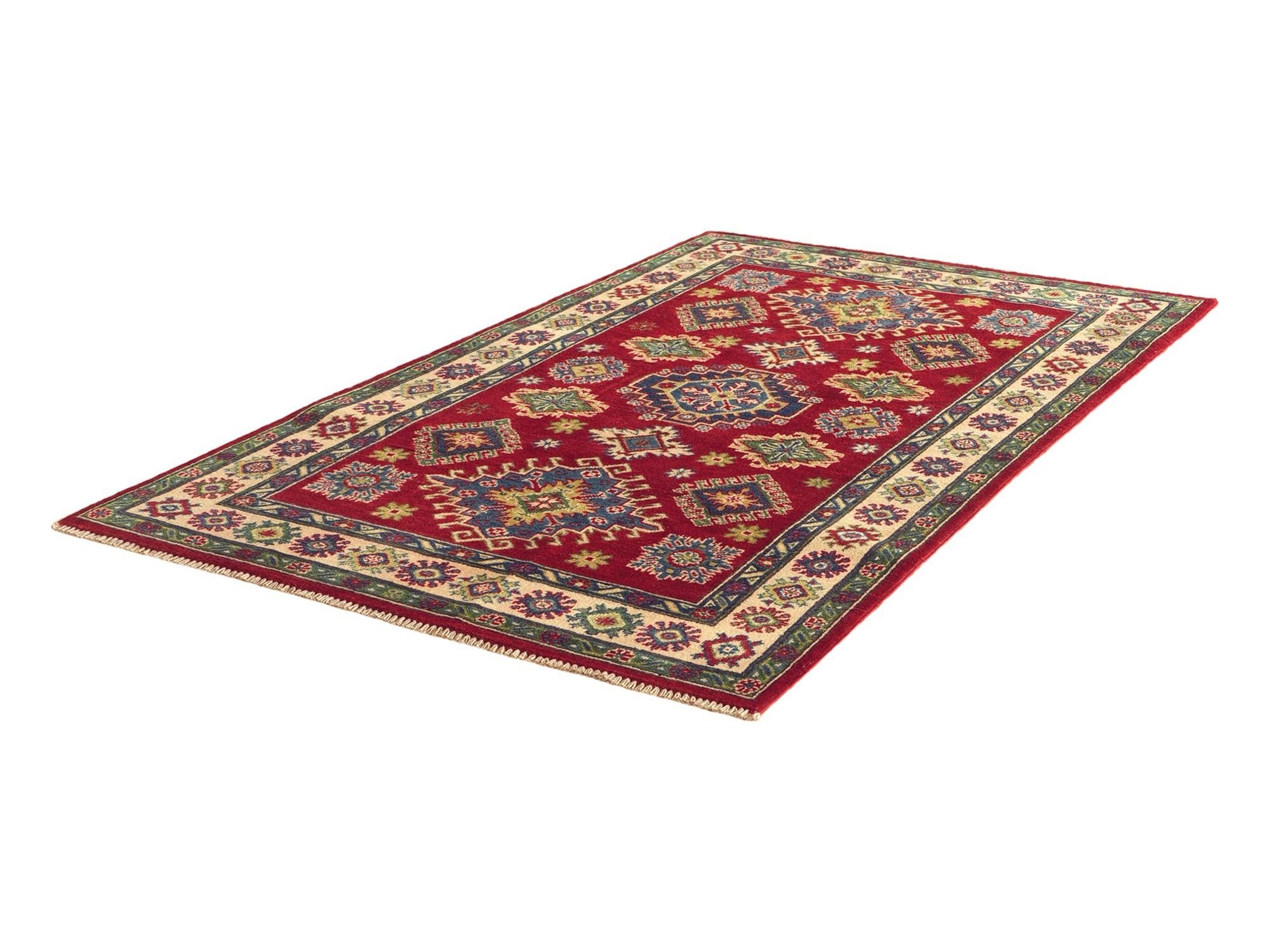 Detail image 4 of 10: 3' 8 x 5' 11 Hand Knotted Kazak Rug