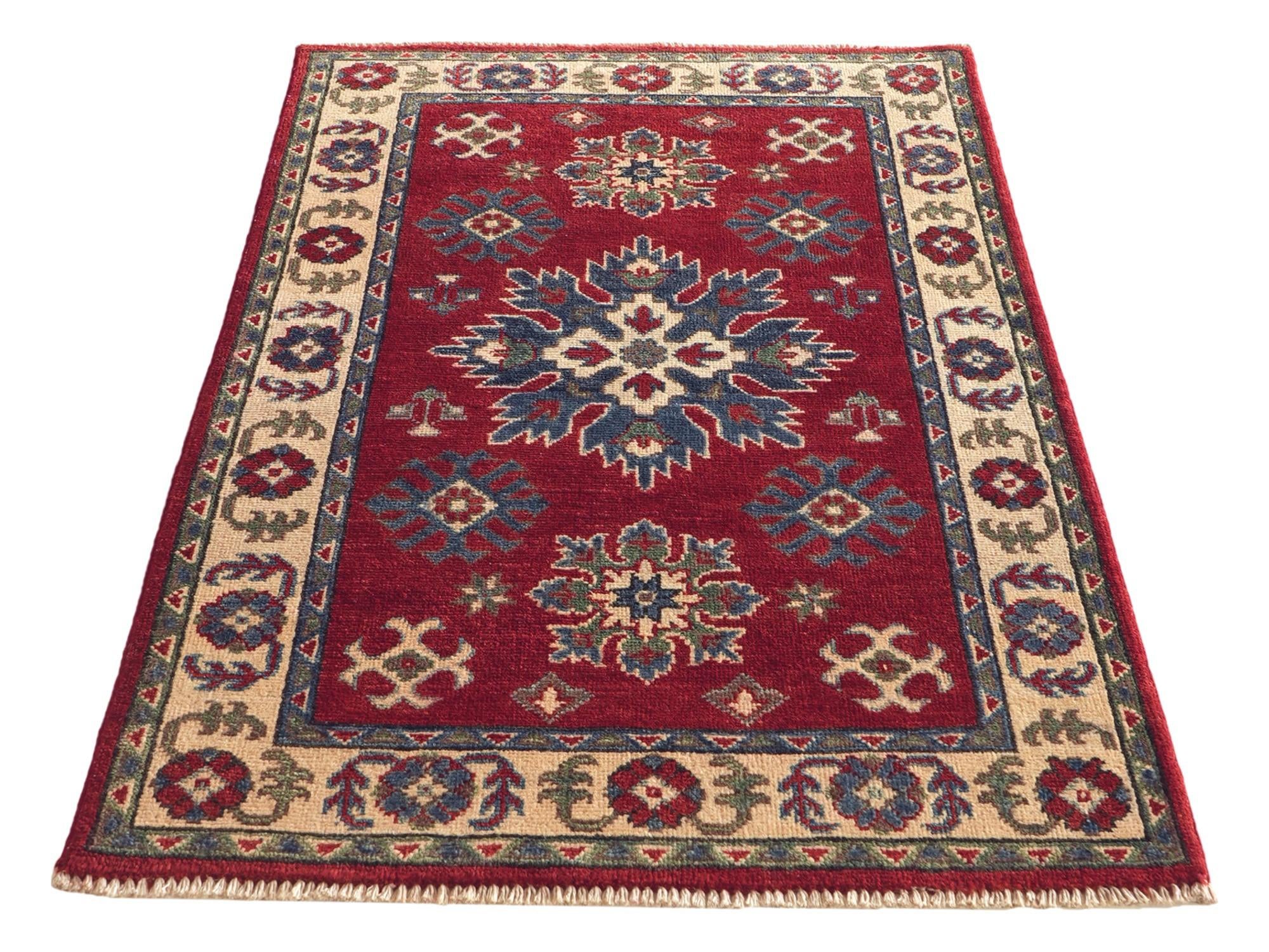 Detail image 5 of 10: 2' 8 x 4' 2 Hand Knotted Kazak Rug