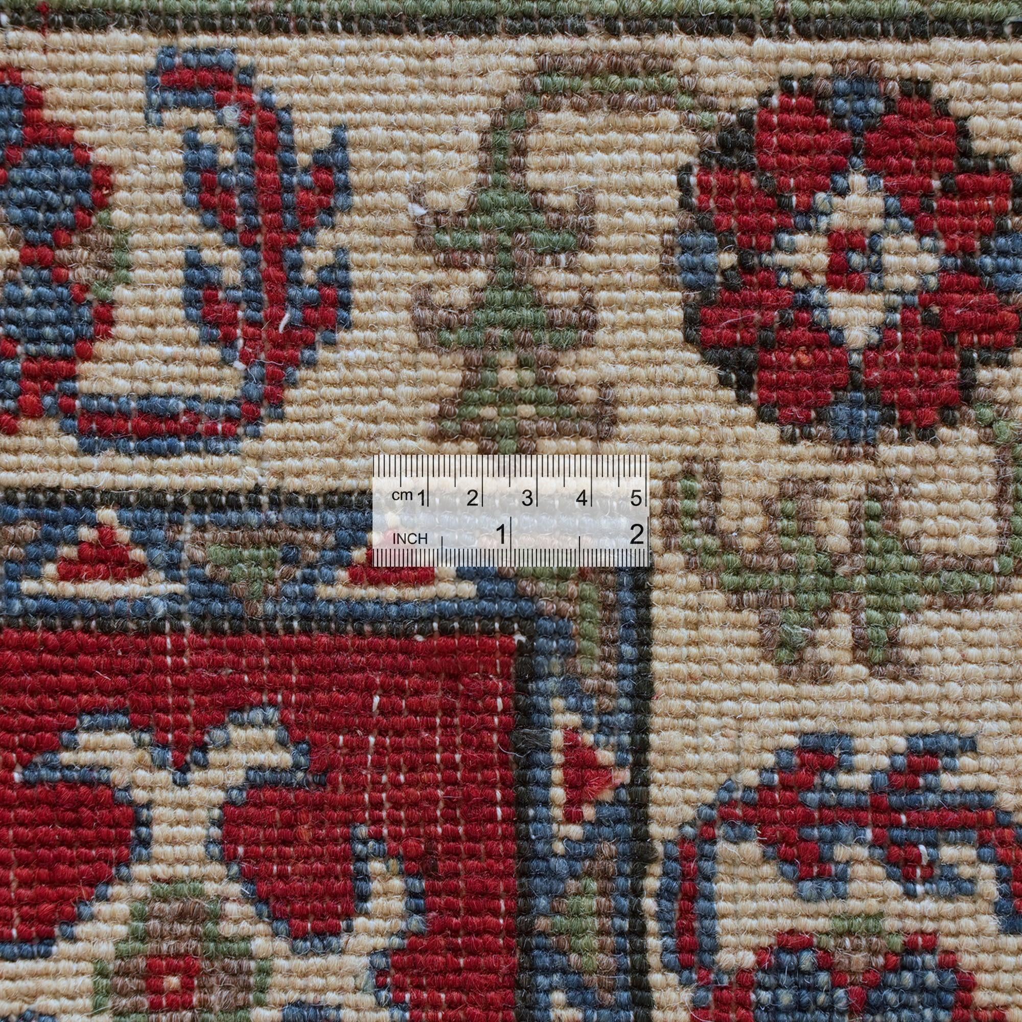 Detail image 9 of 10: 2' 8 x 4' 2 Hand Knotted Kazak Rug