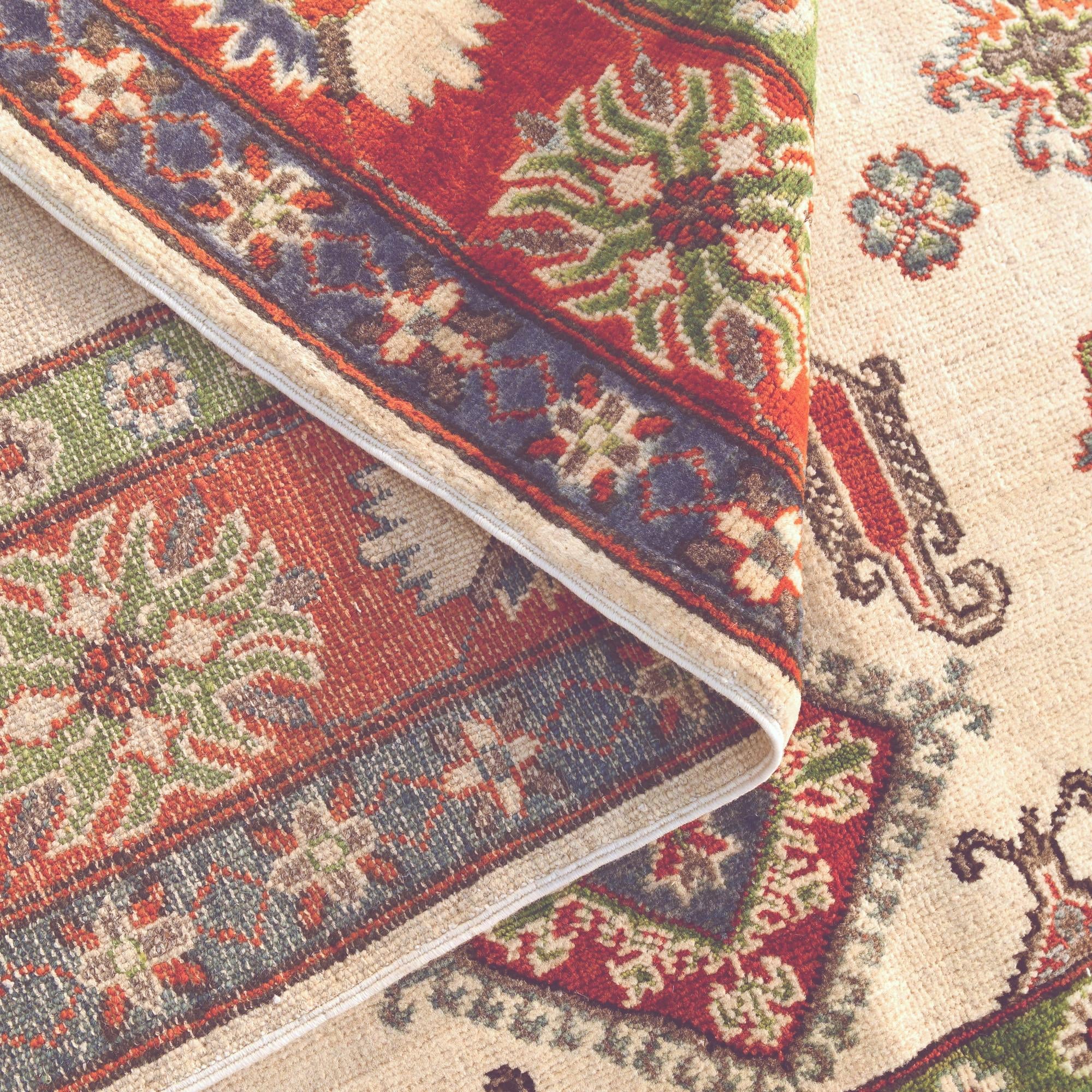 4' 11 x 6' 6 Hand Knotted Kazak Rug