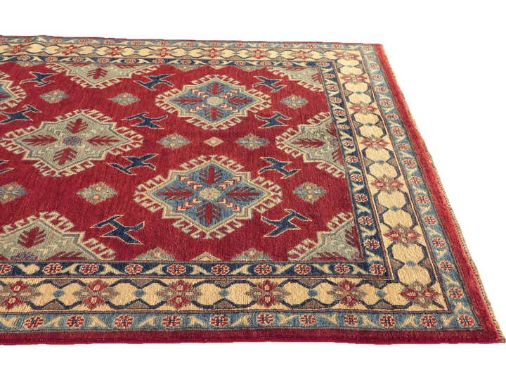 150cm x 190cm Handgeknüpft Kazak Teppich