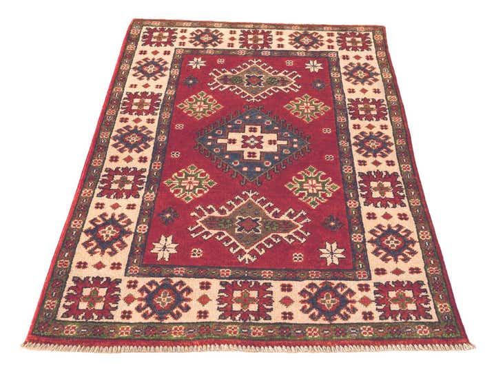 2' 7 x 4' 3 Hand Knotted Kazak Rug
