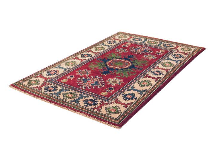 2' 7 x 4' 1 Hand Knotted Kazak Rug