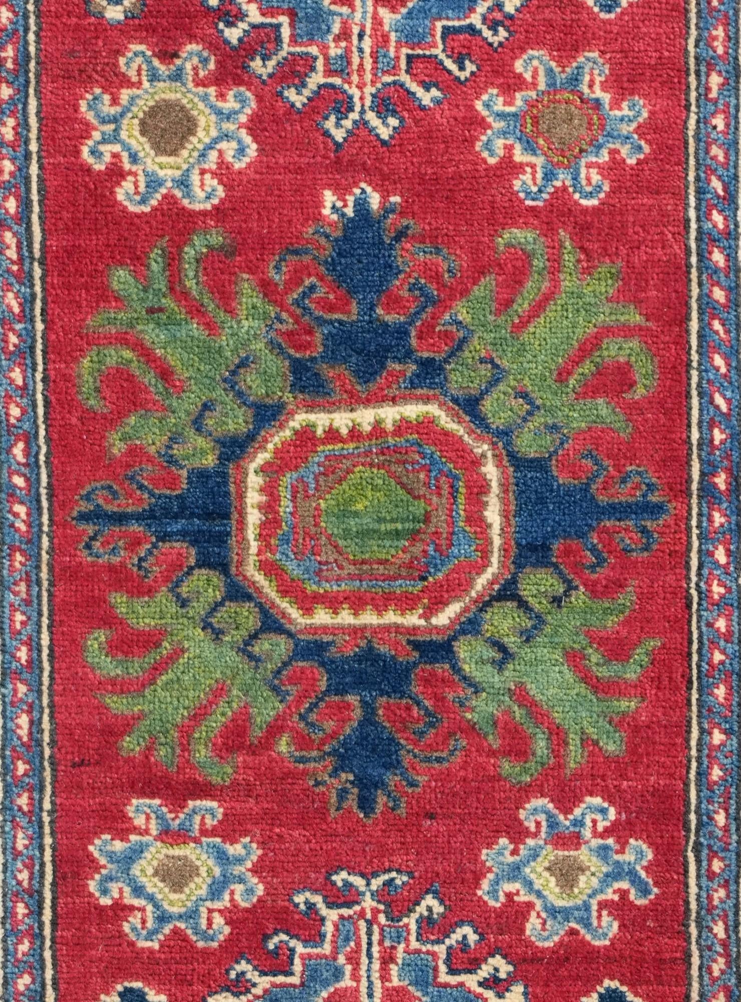 2' 7 x 4' 1 Hand Knotted Kazak Rug
