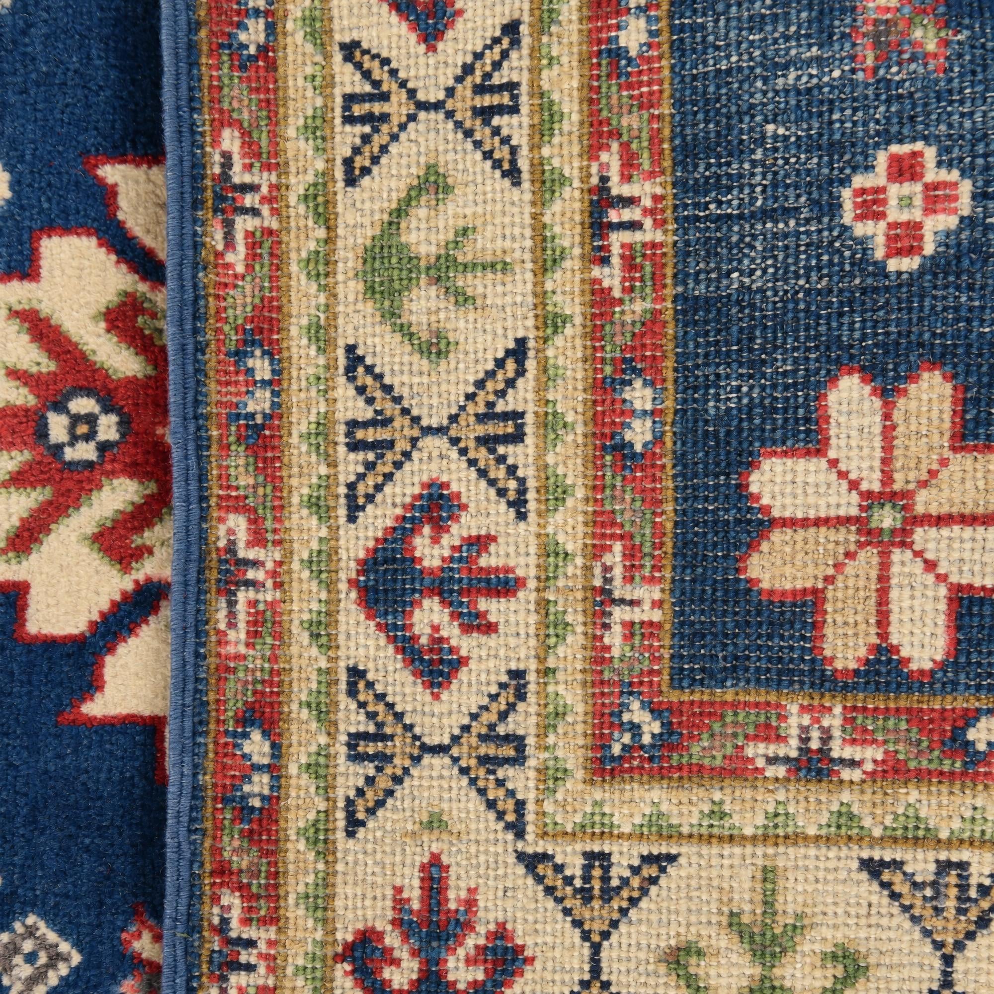 2' 8 x 4' 1 Hand Knotted Kazak Rug