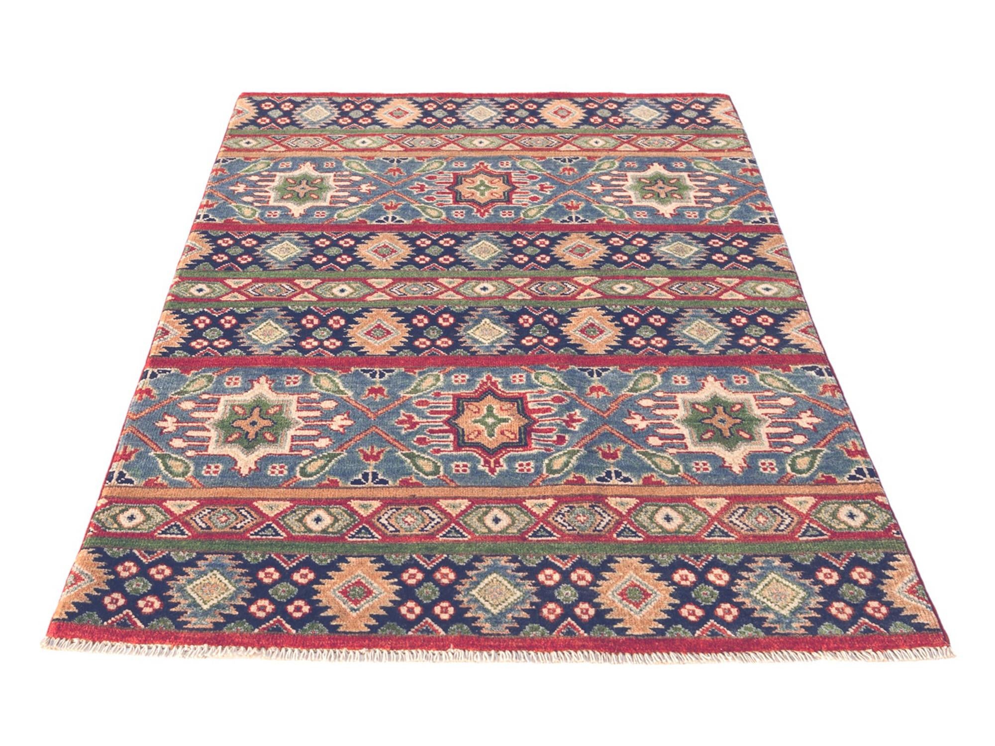 100cm x 155cm Hand Knotted Kazak Rug