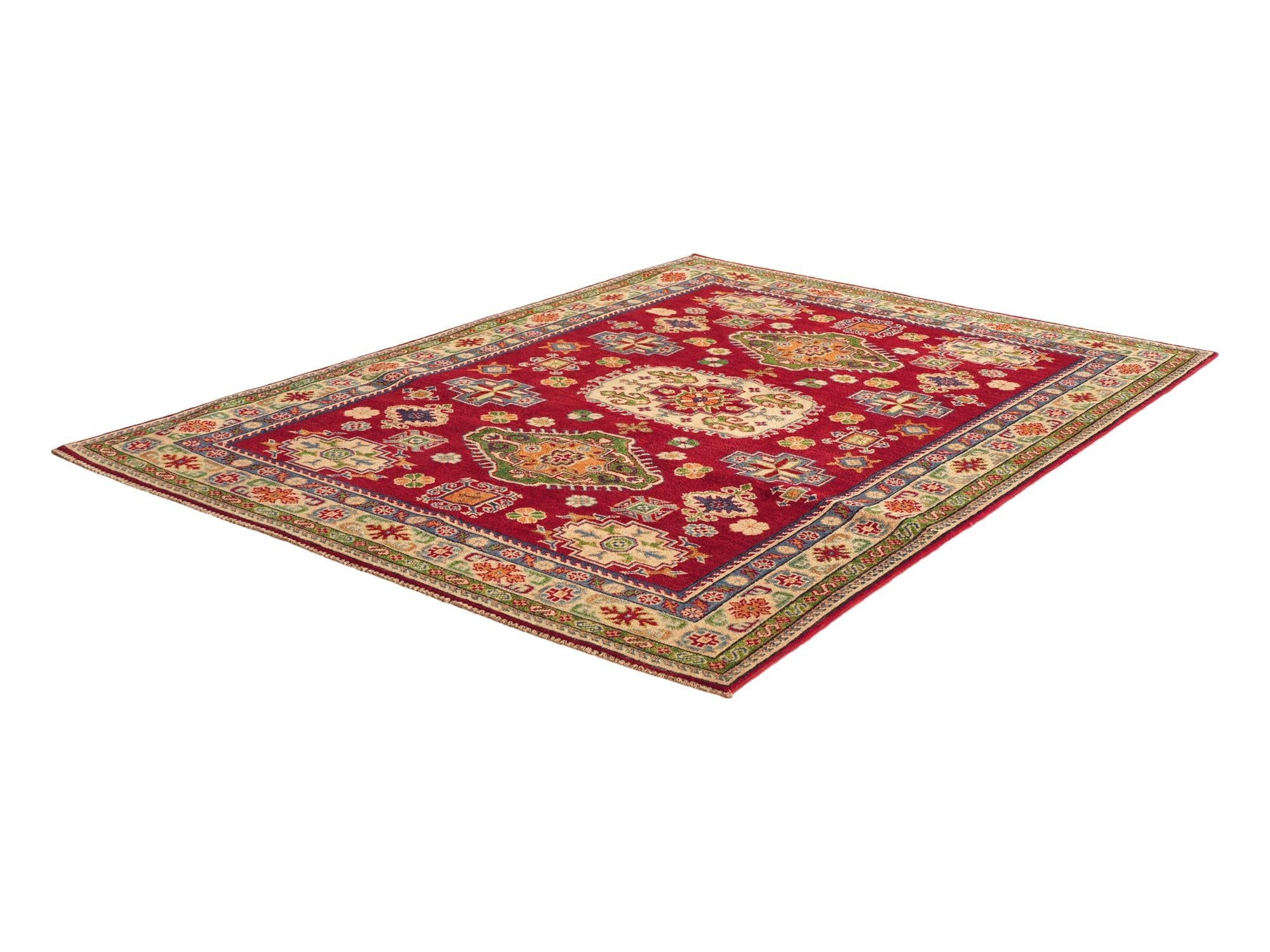 155cm x 210cm Hand Knotted Kazak Rug