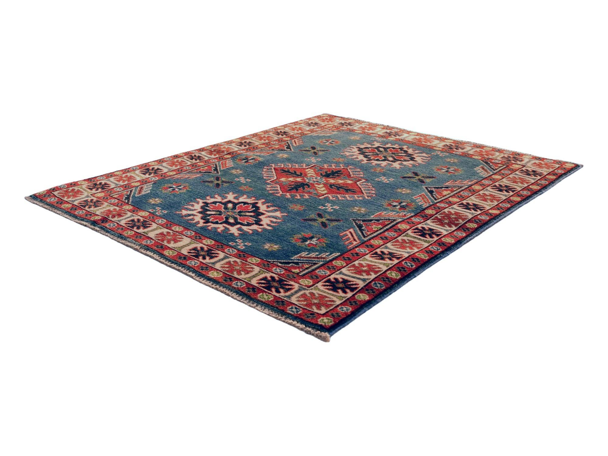Detail image 4 of 10: 3' 3 x 3' 9 Hand Knotted Kazak Rug