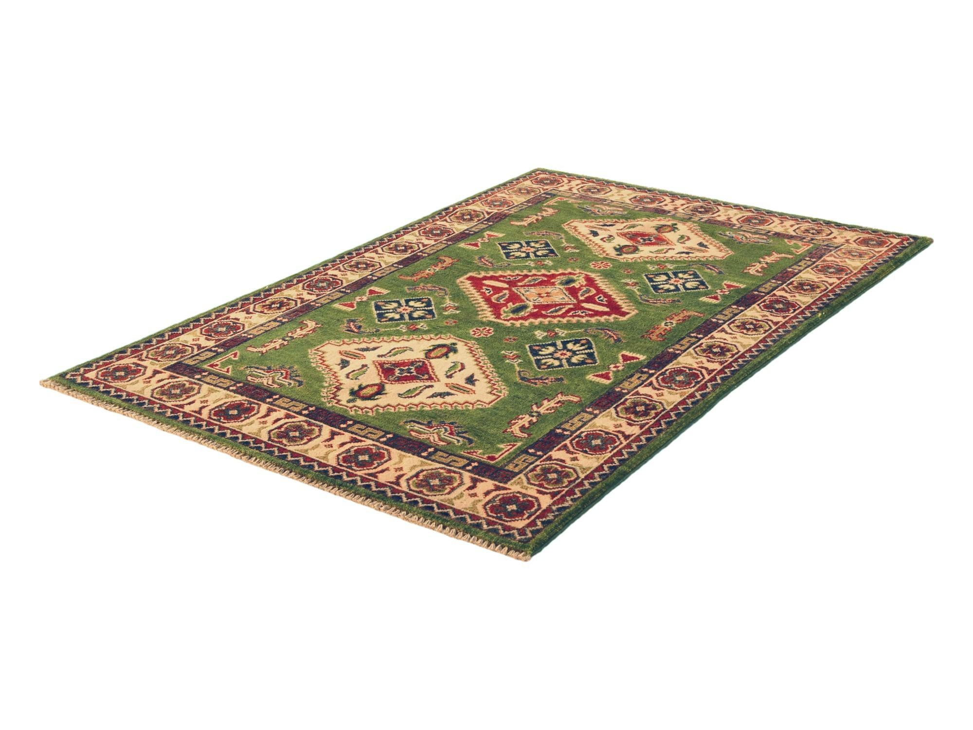 3' 3 x 5' Hand Knotted Kazak Rug